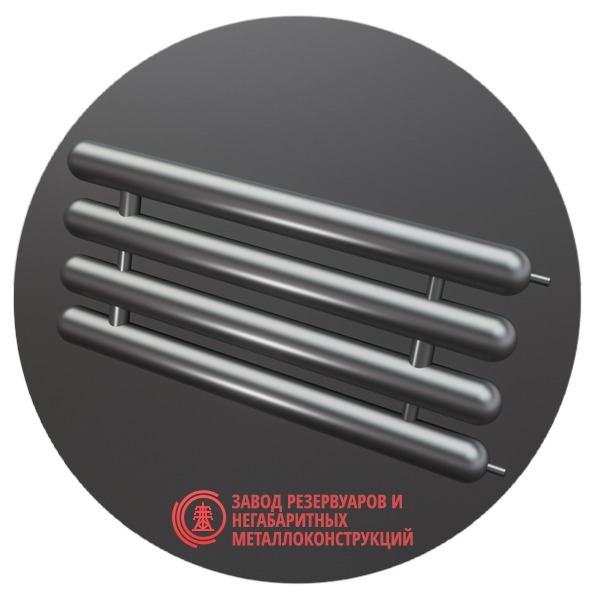 Регистры отопления четырехрядные РСЭ-4x219x5.0-2000 мм